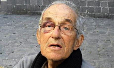 Francis van der Lugt repeatedly refused to leave Bustan al-Diwan. Photograph: AP